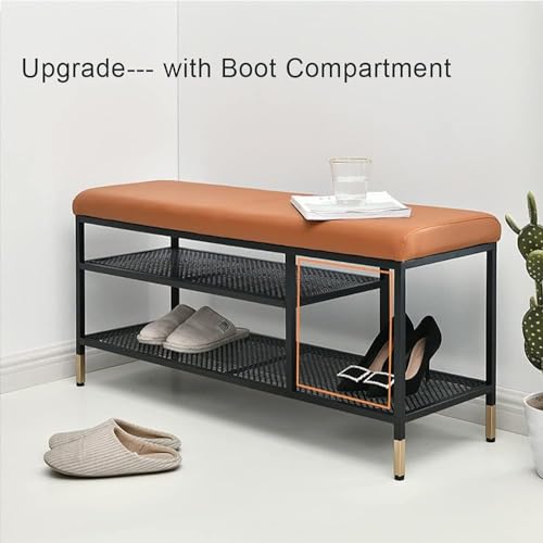 Banc de rangement à chaussures robuste avec assise intégrée - 6