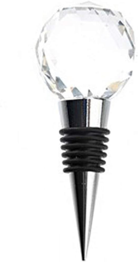 VIDI Vacuum Sealed Wine Stopper Crystal Champagne Bottle Pourer Bridal Wedding Gift