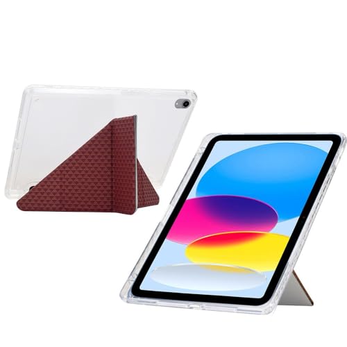Étui iPad 10e génération rouge pour travailler en voyage