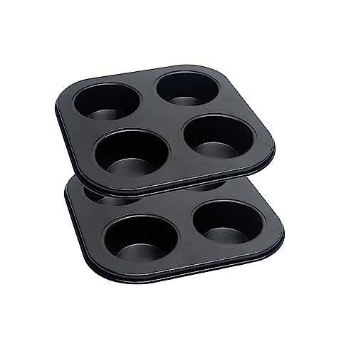 2PCS 4-Cup Mini Muffin Pan