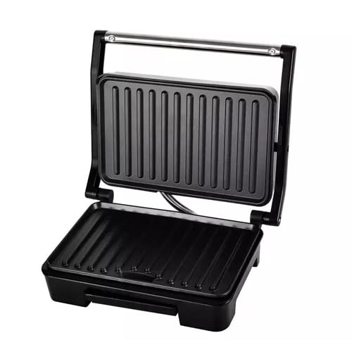 Image of Pringle GM 722 Sandwich Maker & Panini Griller | 850W 2 Slice Non-Stick Toaster | Auto Temperature Cut-Off | Compact Grill for Sandwich, Panini & Toast | Easy To Clean | 1 Yr Warranty | Black