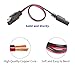 HUIQIAODS 16 Gauge 2 Pin Quick Disconnect Audiopipe Polarized Wire Harness Heavy Duty SAE Connector Bullet Lead Cable 13