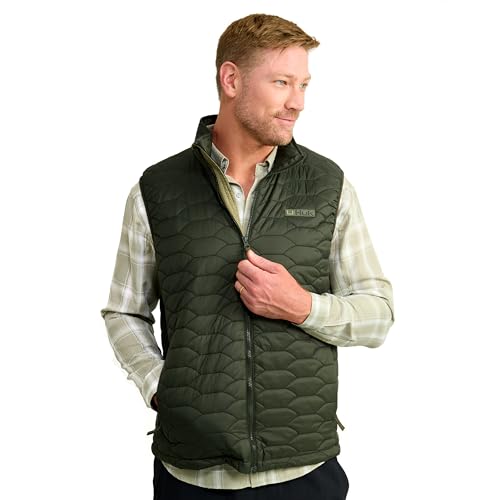 HUK Men's Scale, DWR Insulated Performance Fishing Vest