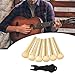 ZUXOCY 1 Set Elegant Bone Pins Guitar Bridge Pins Professional Guitar String Nails Bone Guitar Accessories Bone Texture