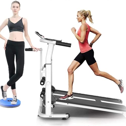 Image of Home Treadmills, Folding Treadmill,Folding 2.25HP Under Desk Electric Treadmill,Function Color Screen with Bluetooth Speaker, Walking Machine for Home /Office