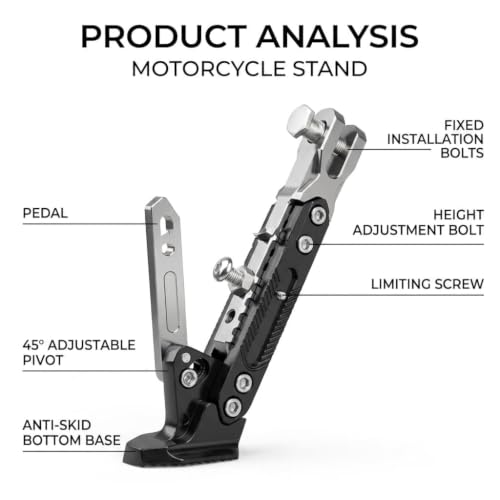 Extensión pata cabra Honda CB1000 Hornet: máxima estabilidad 6