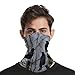 ZGHQHCDRH Black Crow Birds Neck Gaiter Personalized Soft Windproof Face Cover Cozy Winter Neck Warmer Gator Scarf Multipurpose Fashion Breathable Bandana Face Mask Scarf for Adult