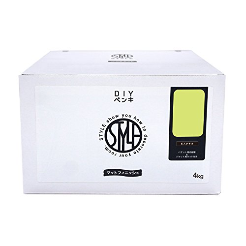 ニッペ STYLE DIYペンキセット ピスタチオ 4kg