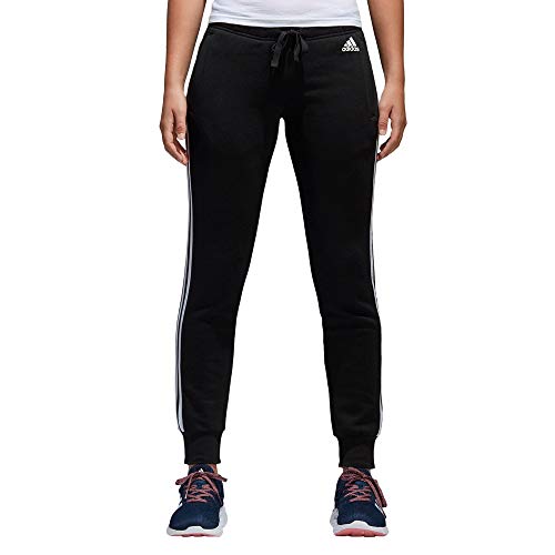 Preisvergleich Produktbild adidas Damen Essentials 3-Stripes Closed Hem Hose, Black / White, S