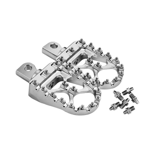 Repose-pieds de moto en alliage d'aluminium universels R2LC vintage x2