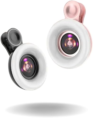 Miniatura 3 de Atlas View  Lente macro, lente macro para iPhone, mini anillo de luz macro, lente de cámara de teléfono, lente de aumento, accesorios de fotografía,