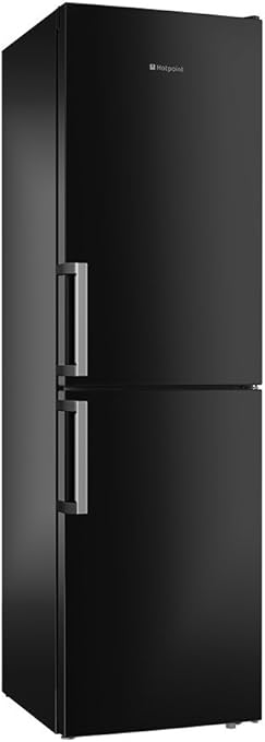 Hotpoint Ultima Xag95t1ikh Frost Free Fridge Freezer In Black With Day 1 Technology Amazon Co Uk Home Kitchen