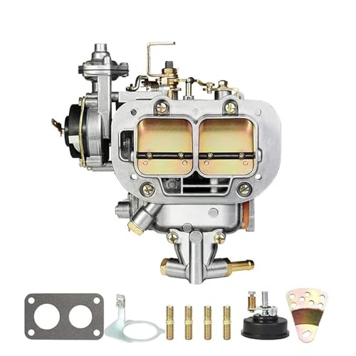 Carburador 32/36 DGV DGEV DGAV con estrangulador eléctrico compatible con motores Toyota Pickup 20R y 22R, y Datsun 510, 610 y 620 (2 gargantas).