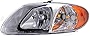 Dorman 1590312 Driver Side Headlight Assembly Compatible with Select Chrysler/Dodge Models