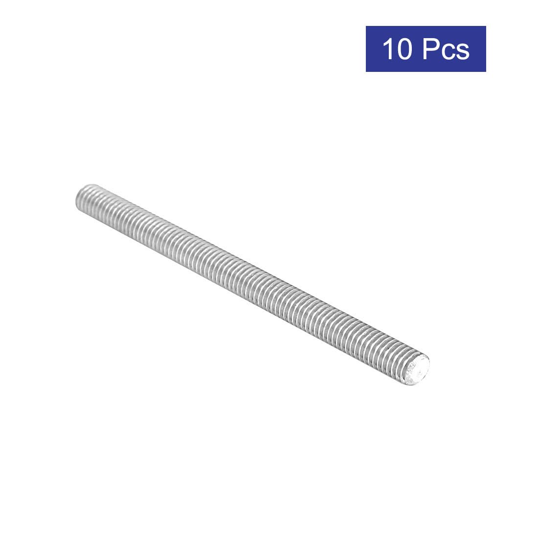 Gewindestange M8x300mm 10 Stück – Vollgewinde Verzinkt DIN 975 Für Möbelbau, Maschinenbau Und Montage