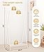 Cozivolife Bamboo Clothes Rack with Storage Shelf, Portable Garment Holder Clothing Hanger for Hanging Cloth, Foldable Wardrobe Storage for Entryway and Bed Room (White)