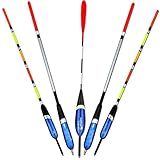 Angel Berger Waggler Sortiment 5 Stück Pose Friedfischpose