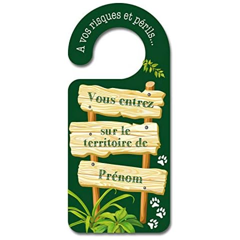 Panneau de Porte Personnalisé Jungle - Adzif.biz Cover