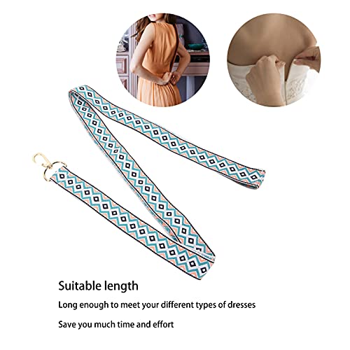 Ajudante de zíper vestido, Ajudante de zíper Ajudante de puxar zíper com gancho para vestido para ma