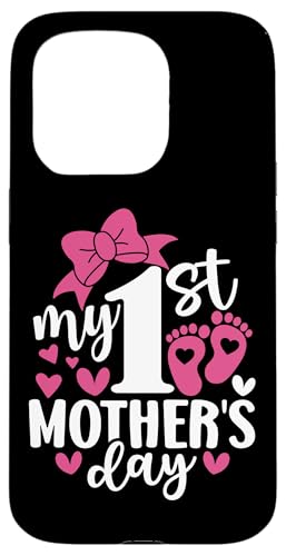 My First Mother's Day For New Mom Women First Mother's Day Coque pour iPhone 15 Pro