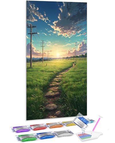 Pintura con diamantes Jumpdot de 70x40 cm, el regalo ideal de manualidades de adultos