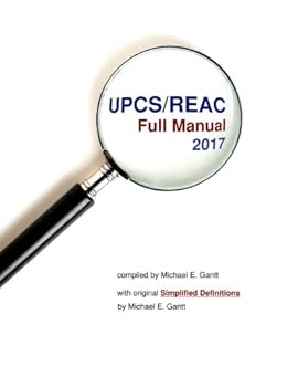 Paperback UPCS/REAC Full Manual 2017 Book