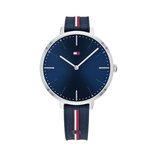 Tommy Hilfiger Women's Navy Dial Navy Silicone Watch - 1782154