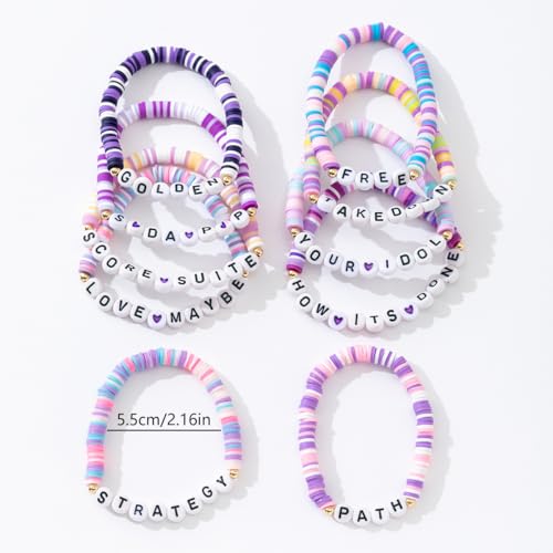fmsao Korea Pop Merch Bracelets Set, 10pcs Hunters Bracelets Gift Set for Wemon by fmsao - Image 4