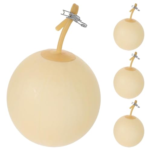 Mobestech 4Pcs Inflatable Latex Gas Sampling Bladders with Clip Laboratory Balloon Collector Tool for Industrial Environmental Gas Collection