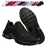 12 Hour Shift Shoes For Women Men–Orthopedic Walking Sneakers with Air Cushion, Breathable Mesh, Wide Toe Box & Non-Slip Outsole – Lightweight Comfort for Work, Nurse, Restaurant & Daily Wear(913)-40