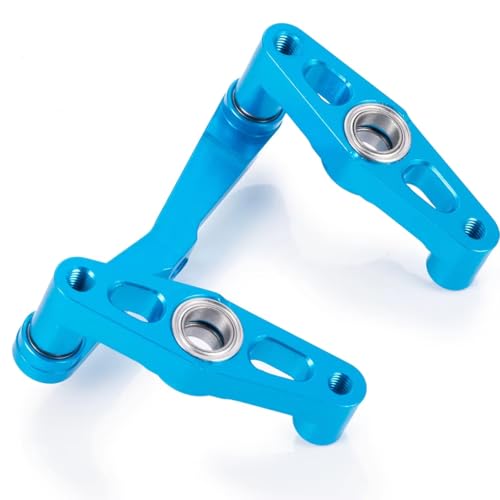 Pièces Tamiya TT02 avec roulement à billes : kit direction aluminium pour voiture RC 1/10