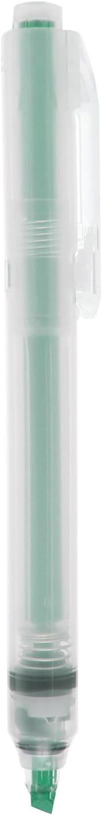Muji Push Button Highlighter Pen (Refill-exchange Type) 5-colors Set