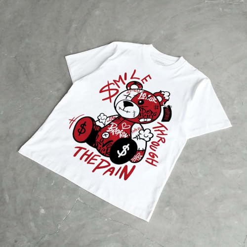 Image of DopeSkill Graphic Tee Streetwear Hip Hop Hypebeast Street Style Unisex T-Shirt Sneaker Colour Matching Shirts Cute Graphic