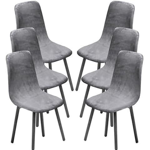 KELUINA Mid Century Dining Chair Covers Cover