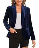 ❤️Ideale per ogni occasione: adatto per varie occasioni, che tu stia partecipando a una riunione di lavoro, a un evento formale o a una riunione informale. Le maniche lunghe e l'interno completamente foderato offrono calore e comfort, rendendolo una scelta perfetta per i mesi autunnali e invernali più freschi.