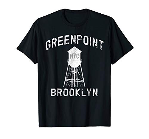 Greenpoint Brooklyn Water Tower Shirt NYC Brooklynite Shirt