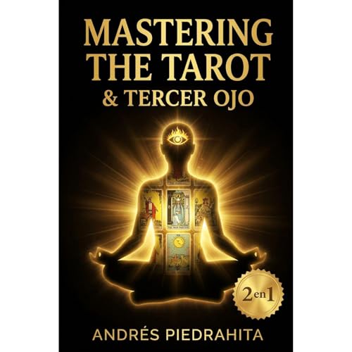 Mastering the Tarot y El Tercer Ojo, Colecci&oacute;n Completa Audiolibro Por Andr&eacute;s Piedrahita arte de portada