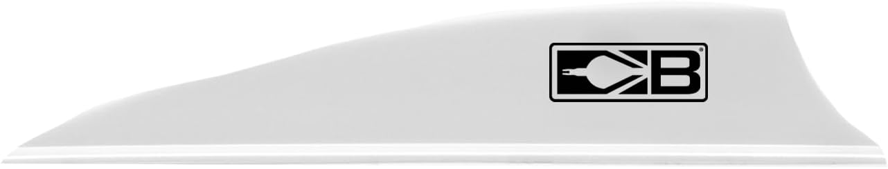 Bohning X3 Vane, 2.25", White, 36pk