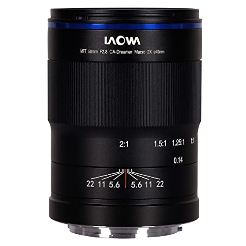 LAOWA 50mm f/2.8 2X Macro objectif photo MFT haute résolution pour détails - 5