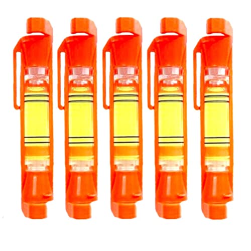 5 Pcs String Line Level Hanging Line Bubble Levels For Measuring Building Trades, Surveying, Engineering (Red) #TOP21