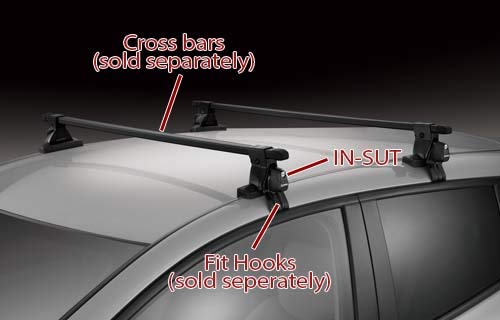 INNO IN-SUT Stay Rack, Black