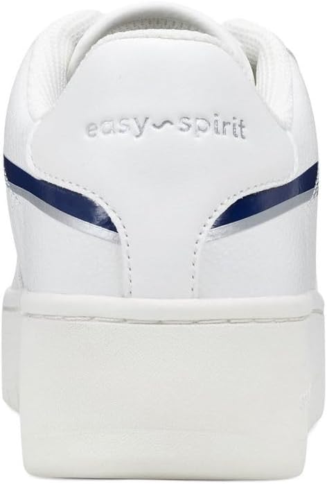 Easy Spirit Onyx Womens Sneaker 8 BM US WhiteDark Blue - Image 5