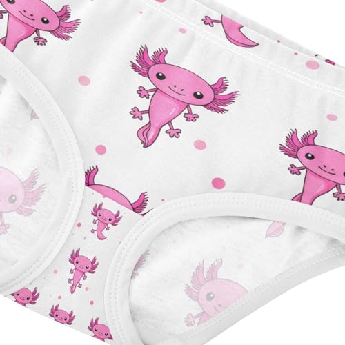 Cute Pink Axolotls Toddler Girls's Underwear 2T 202c13014