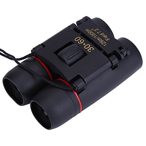 Compact Binoculars Best Mini Binocular with Lens for Bird Watching, Portable Lightweight MetalConcert