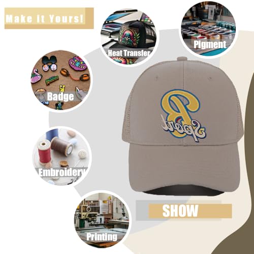 Image of ZH 12 Pack Mesh Trucker Hats, Bulk Baseball Caps for Men and Women, Trucker Cap Wholesale