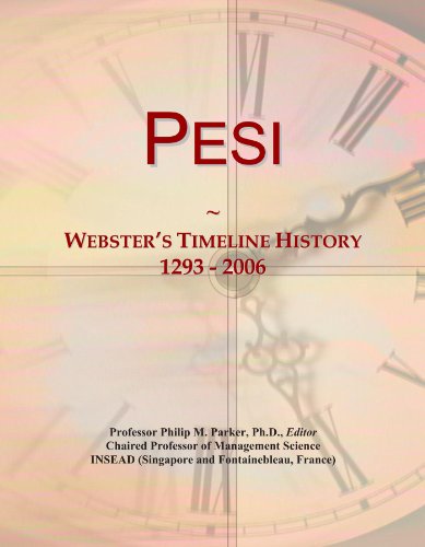 Pesi: Webster's Timeline History, 1293 - 2006