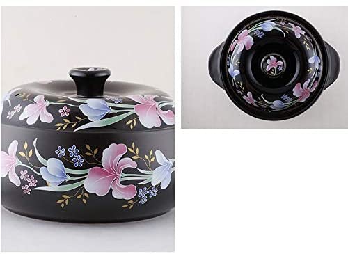 Auflauf im koreanischen Stil mit Lilie und gerösteten Blumen, den Sie verwenden können, um eine köstliche Suppe für Ihre Familie zu Kochen (Size : 0.8L) Decorate