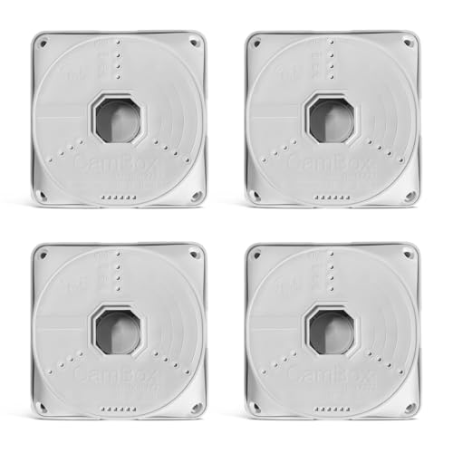 Outdoor ABS Universal Security Camera Junction Box, Waterproof