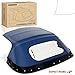 A-Premium Blue Convertible Soft Top Compatible with Mazda Miata 1990-2005, with Glass Window, with Rain Rail