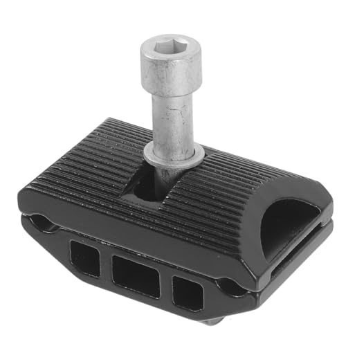 ibasenice Seatpost Clamp Metal Clip for Saddle Mounting Bike Seat Fixing Tool for Cycling Fit for Standard Rail Saddles Strong Clamping Force Design